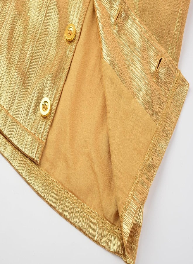 ReliBeauty Kids 70s Boys Disco Costume 140 - Image 4